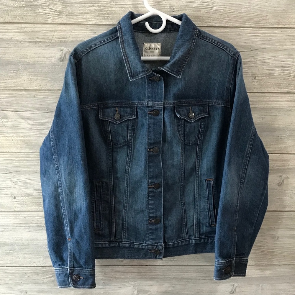 Old Navy Women's Classic Blue Jean Jacket